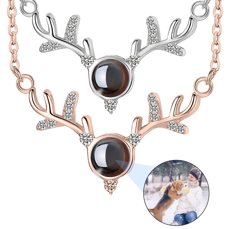 Custom Projection Photo Necklace,Personalised Key Necklace,Personalized Photo Necklace,Pet Photo Necklace,Gifts For Her,Projection Necklace