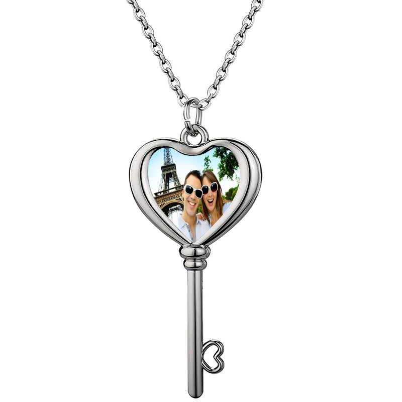 2 Pets Picture Necklace, Cat Charm Necklace, Pet Enamel Necklace, Natural Pearl Necklace, Pet Keepsake, Personalized Pet Jewelry, Pet Gift