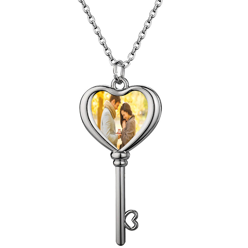 Men's Custom Engraved Bar Necklace | Personalized Stainless Steel Pendant | Custom Text Dog Tag | Silver Black Chain | Father's Day Gift