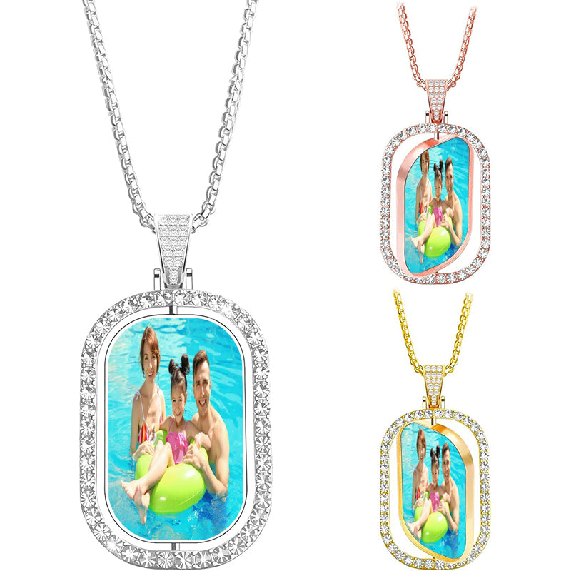 Personalized Name Logo Necklace: Monogram Pendant,Anniversary Necklace,Christmas Jewelry For Women