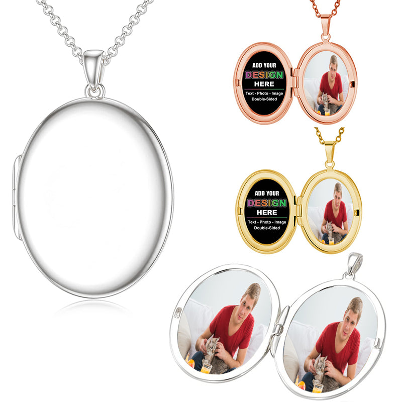 Floral Photo Locket Necklace ¨C Handmade Copper Pendant | Holds 9 Photos, Vintage Keepsake Jewelry, Memory Locket, Unique Gift for Women