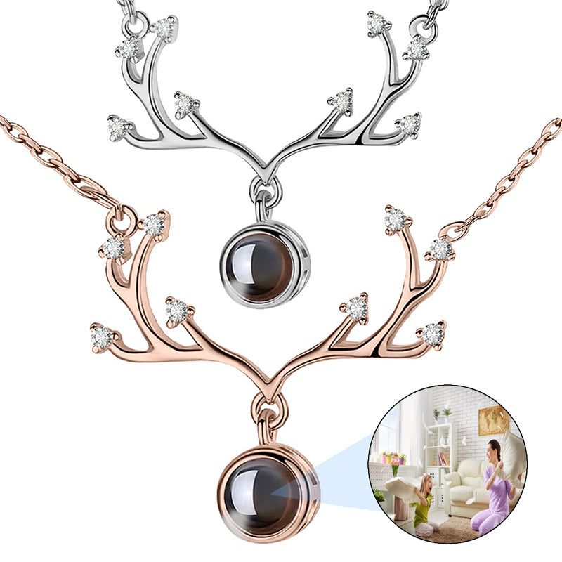 Filled Photo Locket Necklace: Personalized Round Pendant