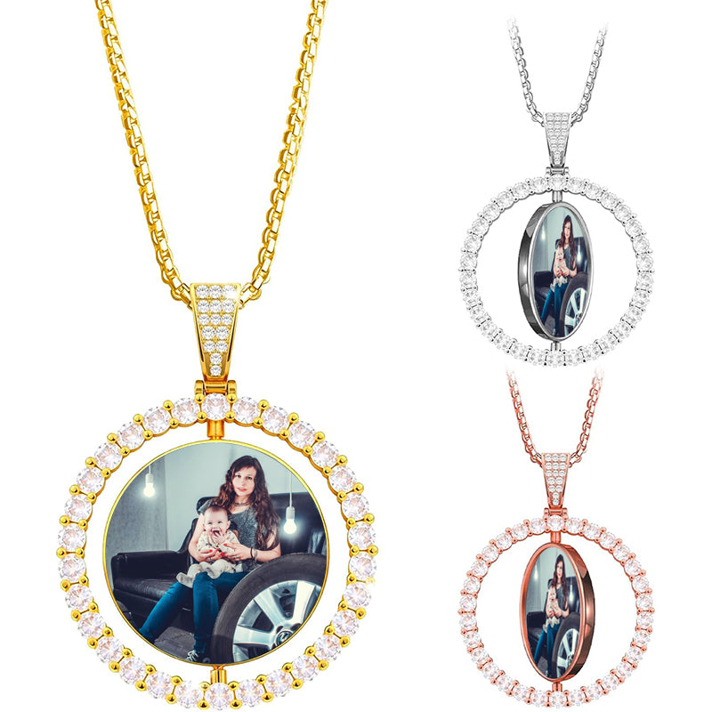 Name Necklace with Box/Cuban/Figaro/Twist Chain,925 Sterling Silver Custom Name Necklace Personalized Christmas Gifts for Women Girls