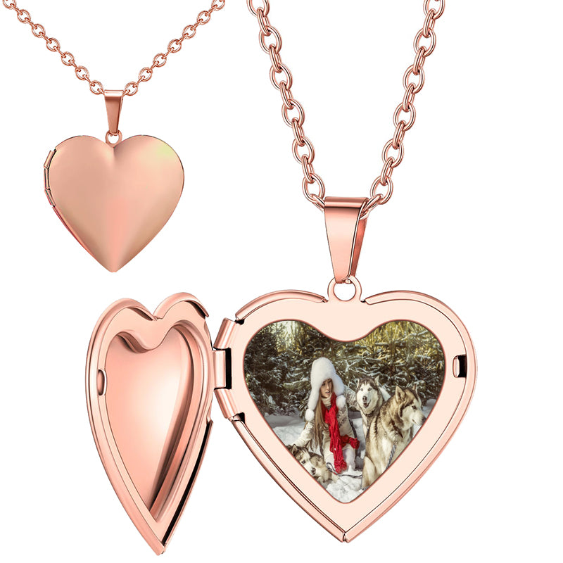 Engraved Enamel Clover Medallion Pendant Necklace, Personalized Jewelry