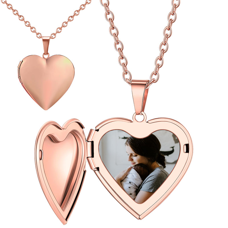 Monogram Necklace 2 inch Plated Sterling Silver Personalized Initial Necklace - Made in USA