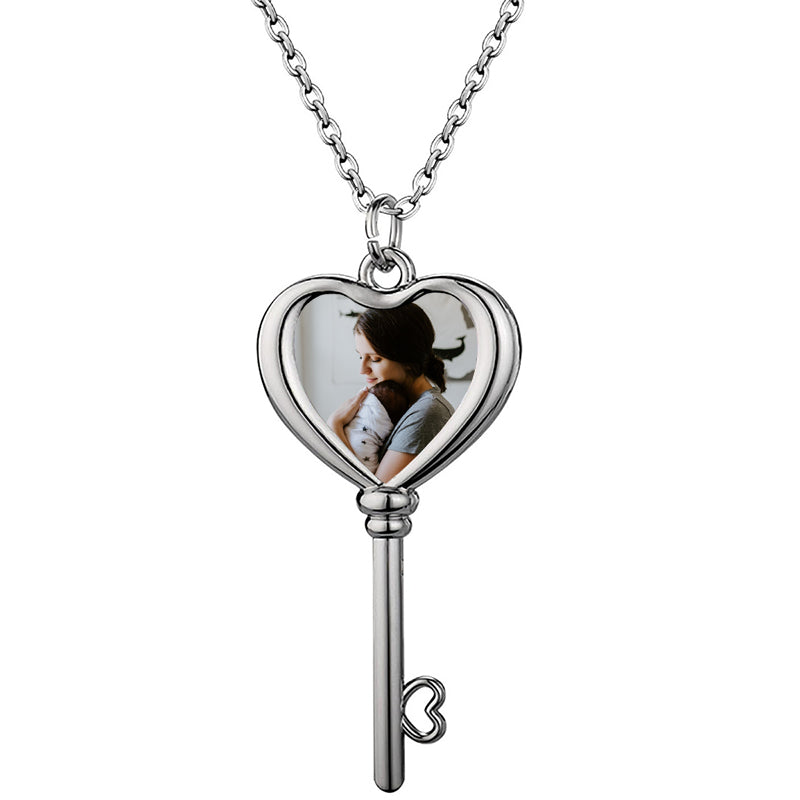 Engraved Pet Portrait Name Necklace, Custom Pet Photo Necklace, Custom Pet Memorial Jewelry, Gift for Dog Mom, Valentines Day Gift for Her