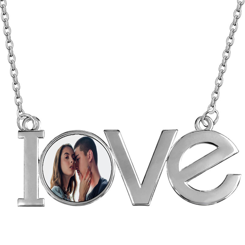 Personalized Kids Name Necklace: Sterling Silver, & Rose